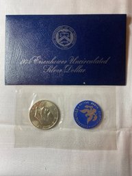 1974 S Eisenhower Uncirculated US Silver Eisenhower Dollar