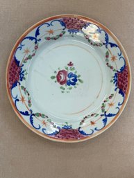Antique Chinese Export Porcelain Plate
