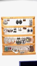 26 Prs Of Assorted Estate Earrings