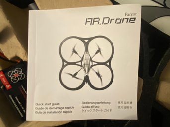 Parrot AR Drone With Charger And Extra Batteries