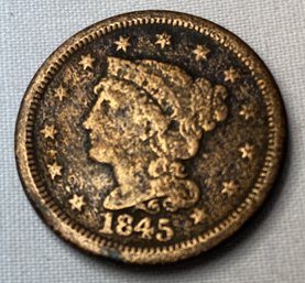 1845 Large Cent