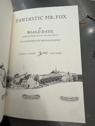 First Edition Copy Of The Childrens Novel Fantastic Mr Fox By Roald Dahl