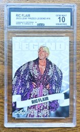 2023 Ric Flair Leaf Prized Legend Gem Mint 10 Trading Card