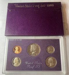 1986 US Mint Proof Set