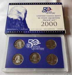 2000 US Mint 50 State Quarters Proof Set
