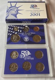 2001 US Mint Proof Set