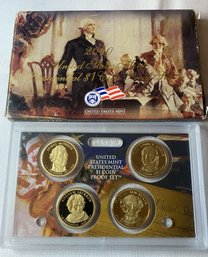 2010 US Mint Presidential Dollar Proof Set