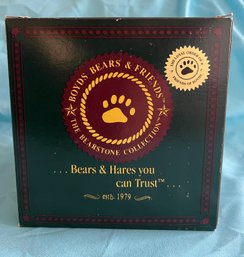 Limited Edition Vintage Collectable Fun Boyd S Bear  Elizabeth With Rosencrantz And Guilderstern