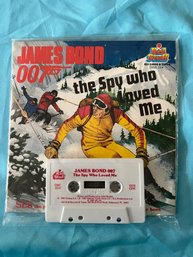 Vintage James Bond 007 The Spy Who Loved Me Comic And Cassette