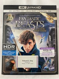 Fantastic Beasts 4K Ultra HD Dlu-Ray-DVD