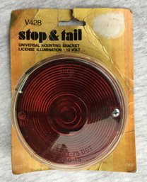 Vintage Brake Stop & Tail Light - Peterson No. V428 NOS New Old Stock Unused In Package
