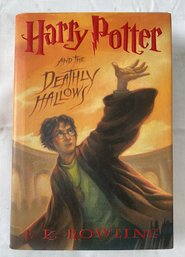 Harry Potter And The Deathly Hallows By J.K. Rowling Hard Cover Book #1