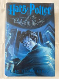 Harry Potter And The Order Of The Phoenix By J.K. Rowling Hard Cover Book