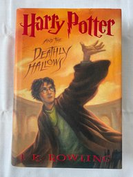 Harry Potter And The Deathly Hallows By J.K. Rowling Hard Cover Book #2