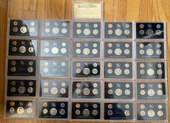 25 Years Of Genuine United States Coinage 1968 - 1992