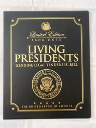 Limited Edition Bank Notes Living Presidents Genuine Legal Tender U.S. Bill