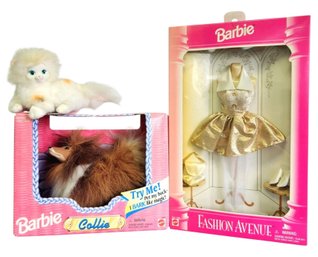 Barbie - Collie Dog, Calico Kitty Cat, Fashion Avenue