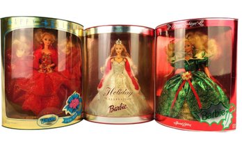 Barbie Happy Holiday 1993, 1995, Holiday Celebration 2001