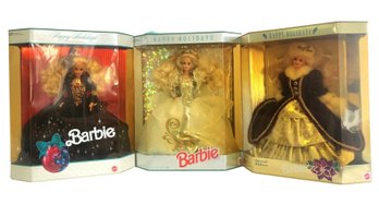 Barbie - Happy Holidays 1991, 1992, 1996