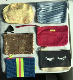 Lot Of 6 Vintage Designer Clutch Bag Handbag Purses