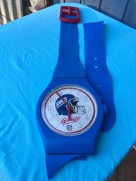 Vintage New York Giants Wall Watch Home Decor