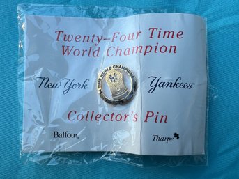 Vintage 1998 Championship Commemorative Yankees Pin