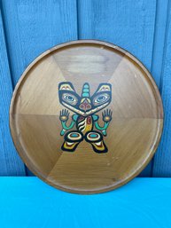 Vintage Panorama Product Red Cedar Tray The Story Of The Bear Mother