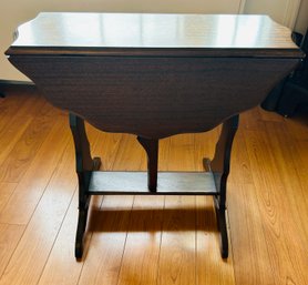 Vintage Drop Leaf Side Table