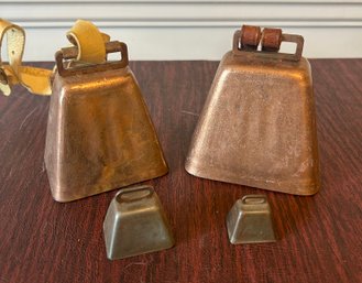 Lot Of Collectible Cow Bells
