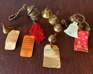 Lot Of Collectible Vintage Bells, Some With Original Tags - 1940s, 50s