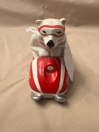 Vintage Coca Cola Polar Bear Always Snowbiling