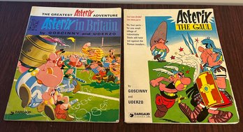 Pair Of Vintage Asterix Comic Books