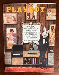 Vintage January 1962 Playboy Magazine