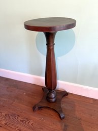 Antique Empire Style Hardwood Plant Stand