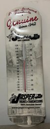 Jasper Engines & Transmissions Aluminum Thermometer Sign