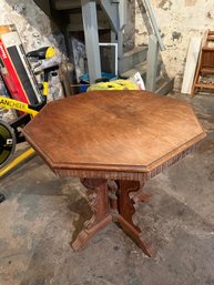 Victorian Eastlake Octagonal Table