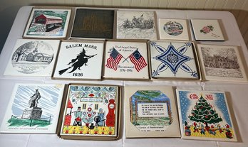 Lot #3 Of Souvinir Tiles/Trivets