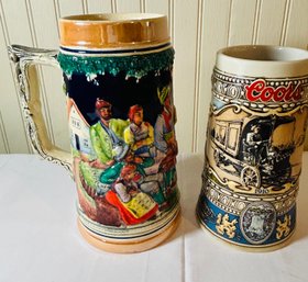 Two Beer Steins