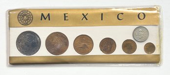 1950s & 60s Mexican Coin Set