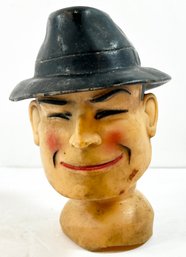 Rare Vintage 1961 Dick Tracy Rubber Hand-Puppet Head