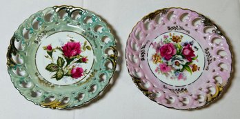 Pair Of Small Decorative Plates