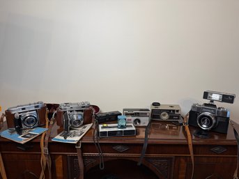 Fantastic Vintage Film Camera Grouping
