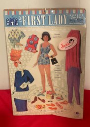 Vintage 1997 The First Lady Magnetic Jackie Dress-Up Ensemble  Sealed