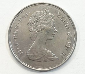 1980 Great Britain 25 New Pence (Crown) Coin