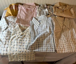 Lot Of Men's Vintage Shirts As Found