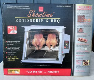 New Vintage Ronco Showtime Platinum Edition Rotisserie BBQ Digital Timer Full Size