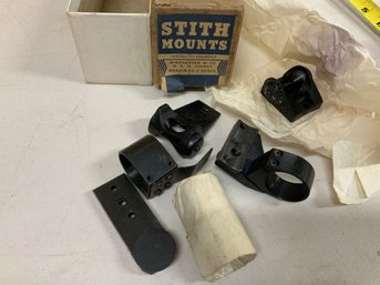 Vintage Gun Stith Mounts Install It Yourself QED Mount Weaver K25 Scope