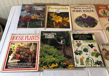 Lot Of Vintage Gardening Books