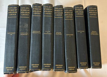 Lot Of Life And Works Of Abraham Lincoln - Circa 1907
