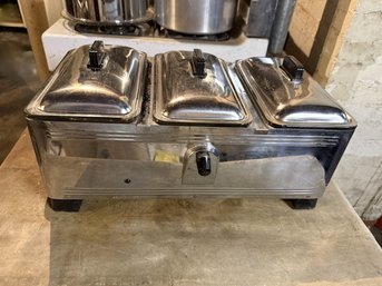 Vintage Toastswell Tri-part Electric Chafing Dish